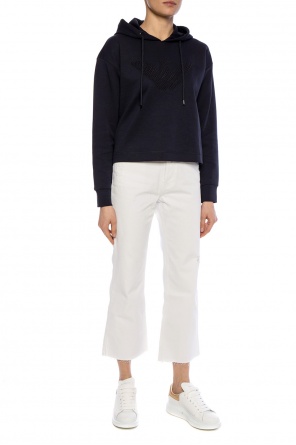 Logo-embroidered sweatshirt, zdjęcie 2 Logo-embroidered sweatshirt od Emporio Armani